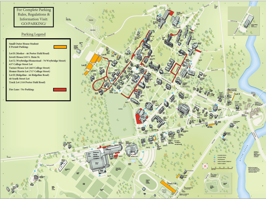 Small Outer House parking map