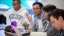 Students in class discussion.