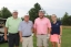 team photo from employee golf tournament