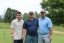 team photo from employee golf tournament