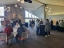 Room full of colleagues for a social gathering