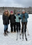 Group photo of skiers