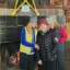 Picture of employees in a lodge at Rikert