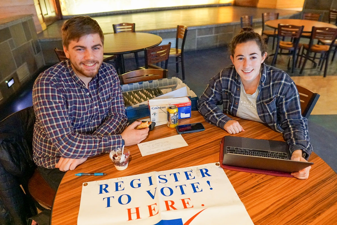 MiddVote Registration Drive