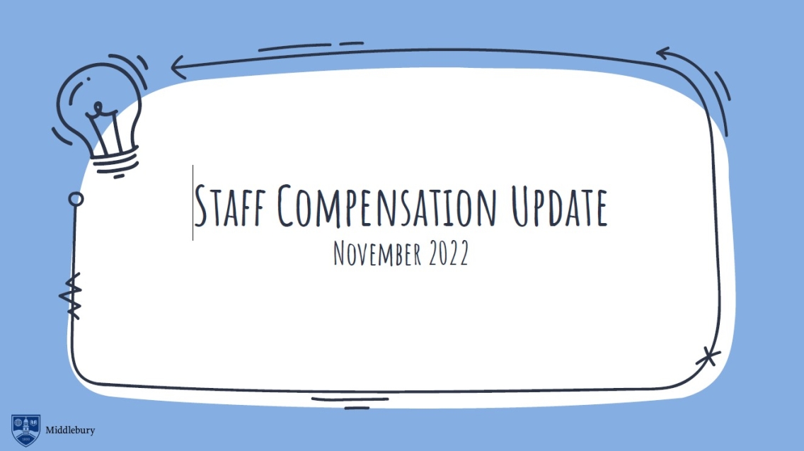 poster for November 2022 powerpoint for staff compensation update