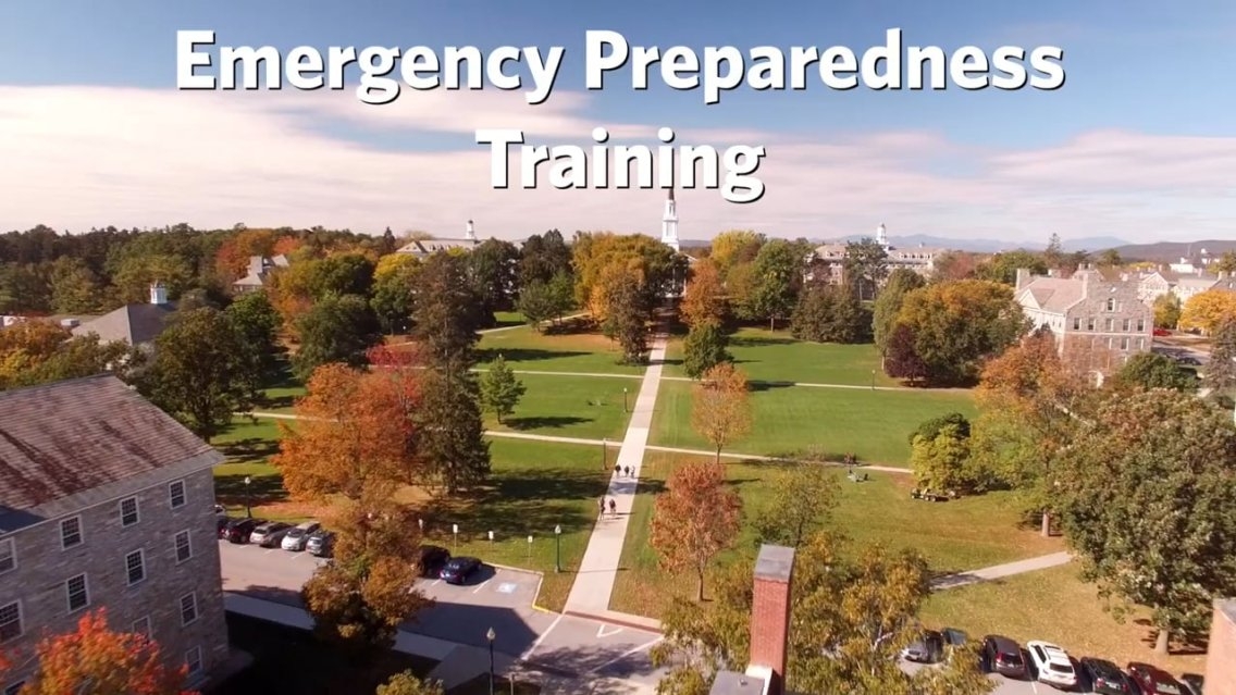 Emergency Preparedness video for Faculty and Staff