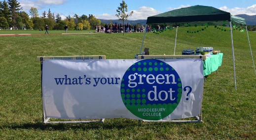 Text Reads: what's your green dot?