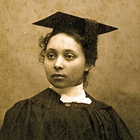 Mary Annette Anderson, valedictorian of the Class of 1899, was the first woman of color to graduate from Middlebury.