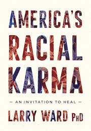 america's racial karma in flower letters cover of a book 