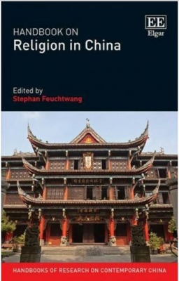 Book cover titled "Handbook on Religion in China"