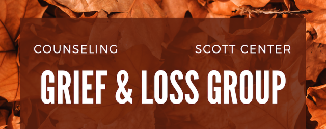 red and orange fall leaves background with text