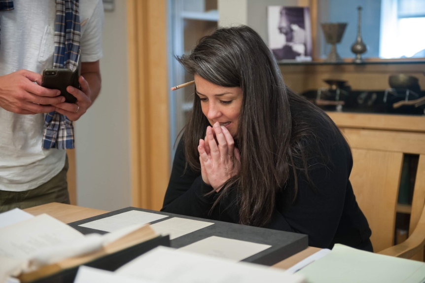 A Bread Loaf School of English graduate student encounters a manuscript poem by Emily Dickinson in Middlebury’s Special Collections.