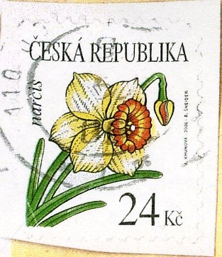 stamp from czech