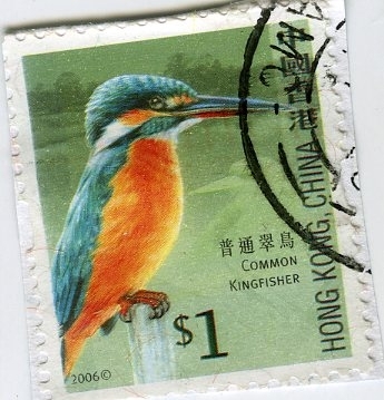 stamp from hong kong