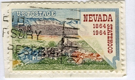 Stamp from Nevada