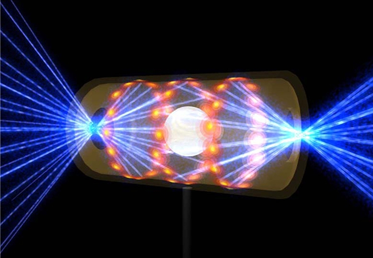 Photo of a Nuclear Fusion Reaction