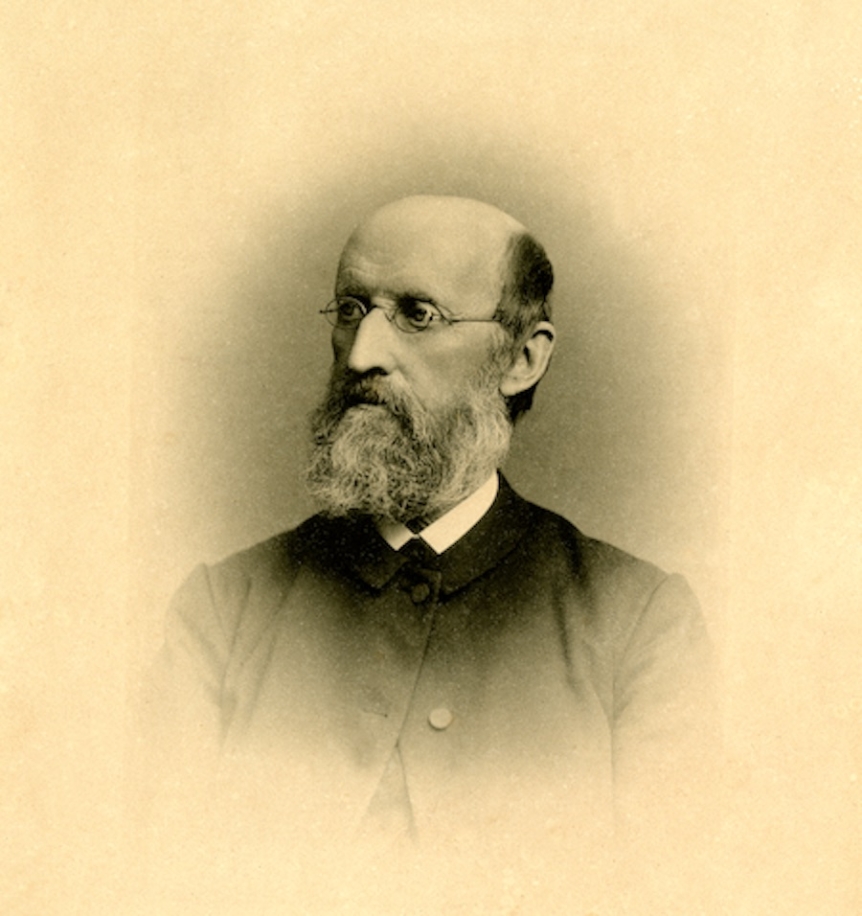 portrait of Middlebury President Cyrus Hamlin
