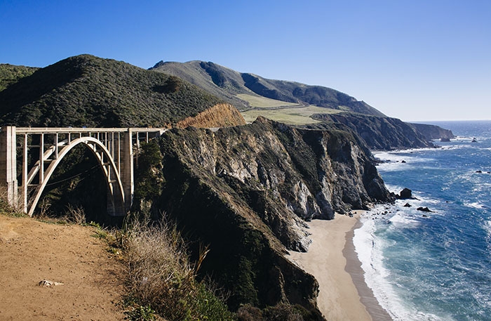 Photo overlooking the California Coast