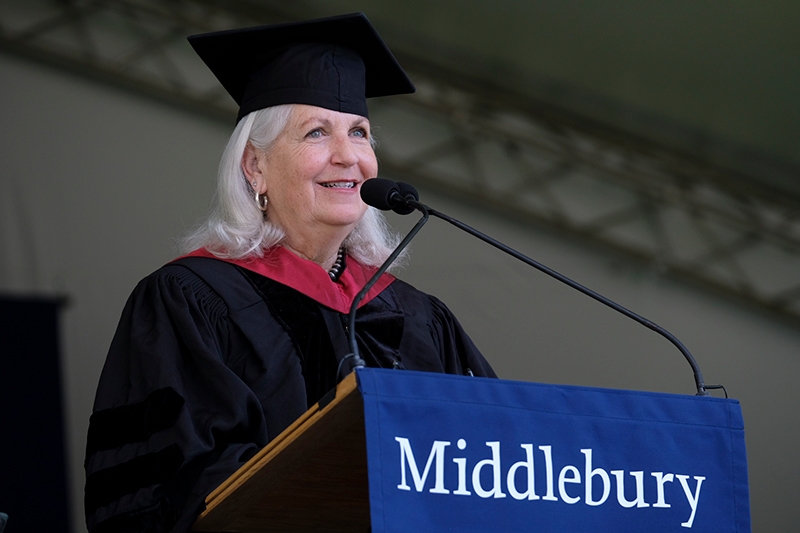 Commencement speaker Terry Tempest Williams