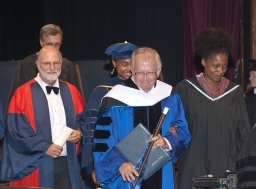 BLSE Commencement '11 honorary degree recipient James Maddox