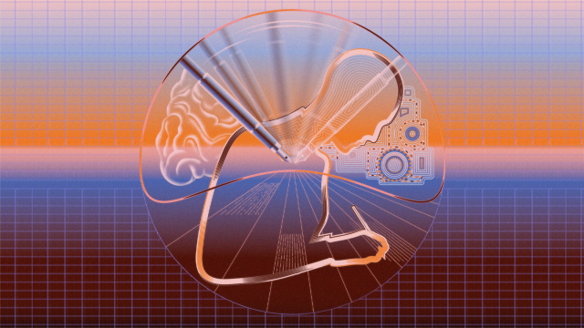 An illustration representing a.i.