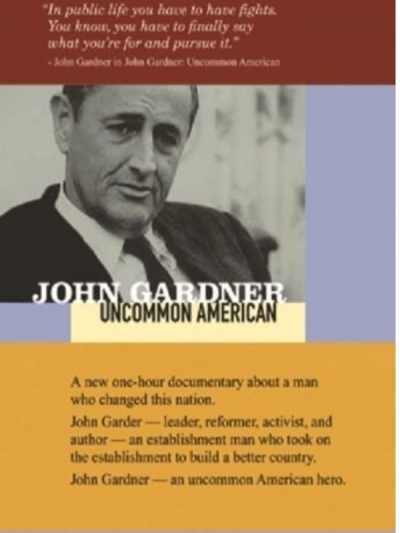 Movie poster for John Gardner documentary