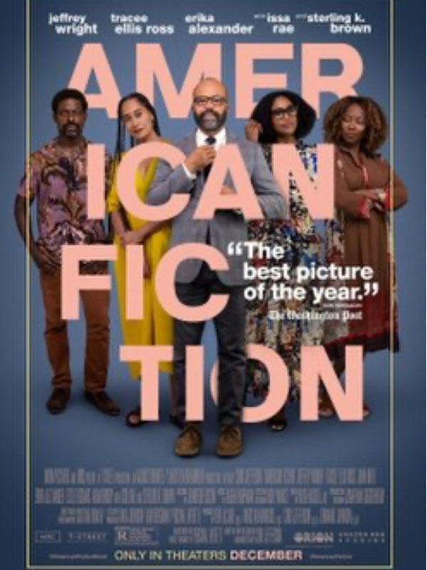 Movie poster for American Fiction