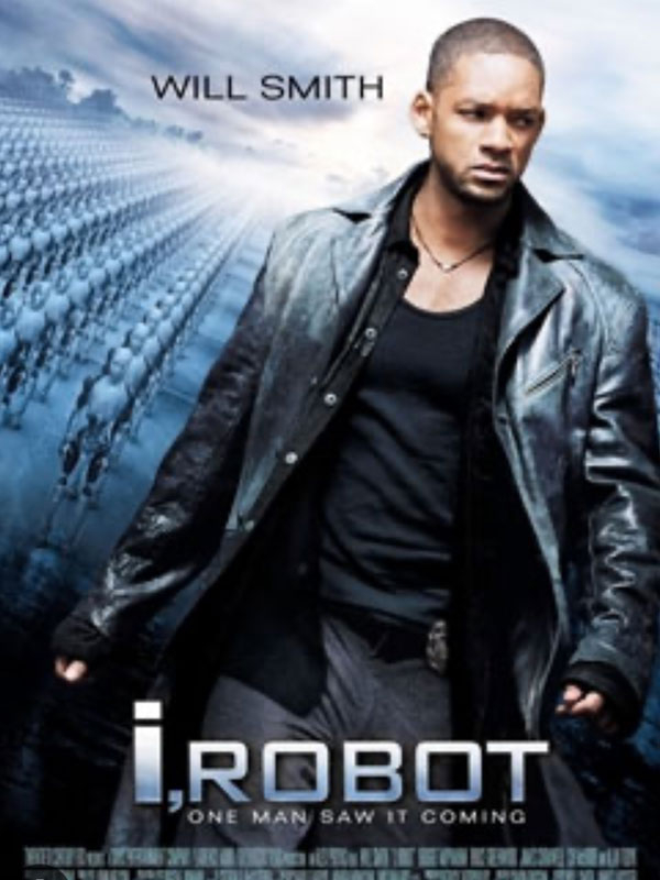 Movie poster fro I, Robot