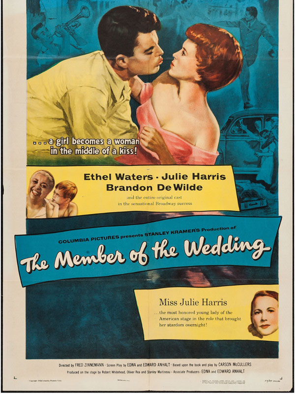 Movie poster for Member of the Wedding